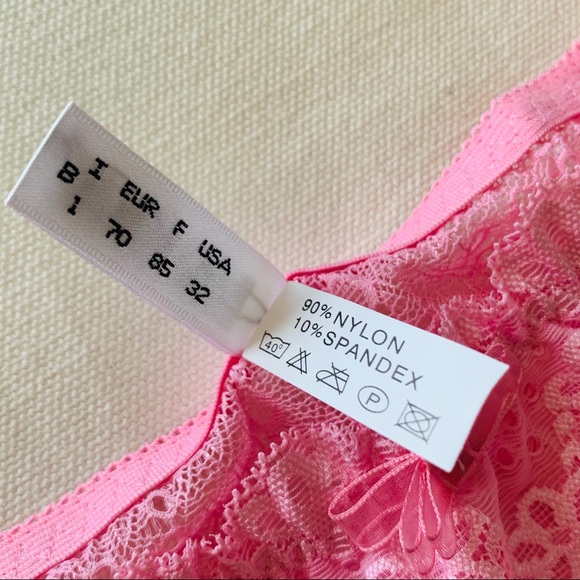 ACOUSMA French Lux Lingerie Paris Brazilian Floral Nylon Thongs 🇫🇷 - Picture 16 of 16